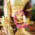 Tourmaline Hồng Dzi Tara 2 Mắt